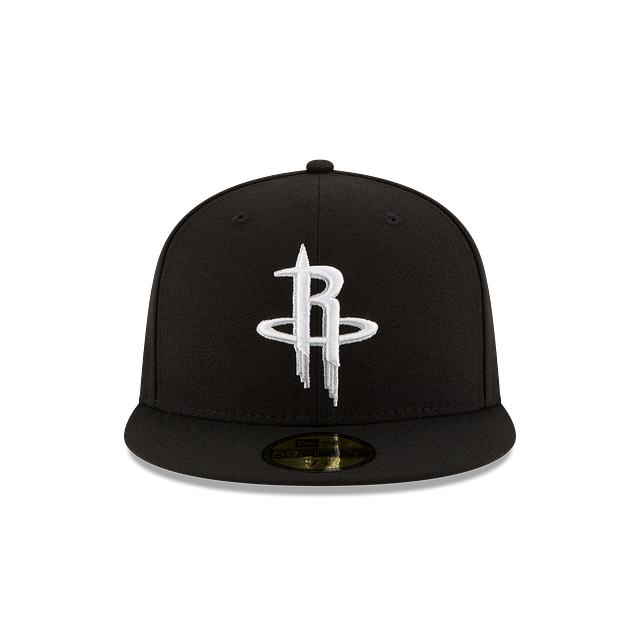 HOUSTON ROCKETS 59FIFTY NEW ERA BLACK FITTED HAT