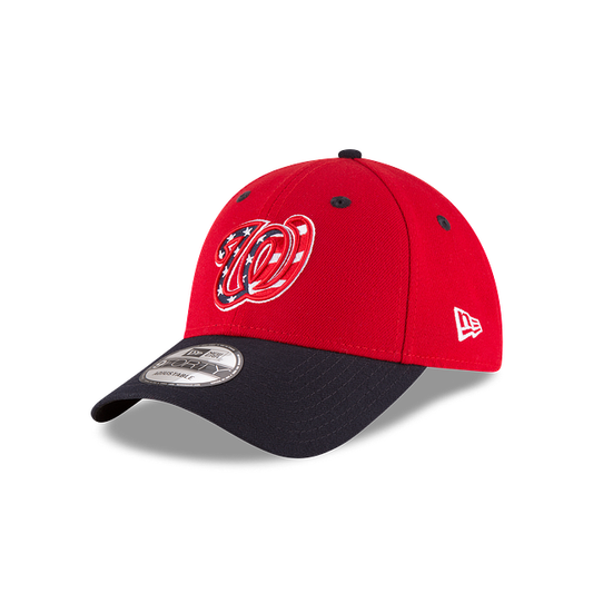 WASHINGTON NATIONALS NEW ERA 9FORTY 2TONE RED ADJUSTABLE VELCRO HAT