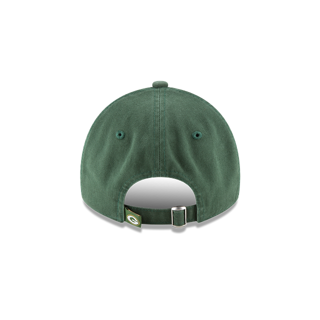 GREEN BAY PACKERS NEW ERA 9TWENTY CORE CLASSIC GREEN ADJUSTABLE HAT