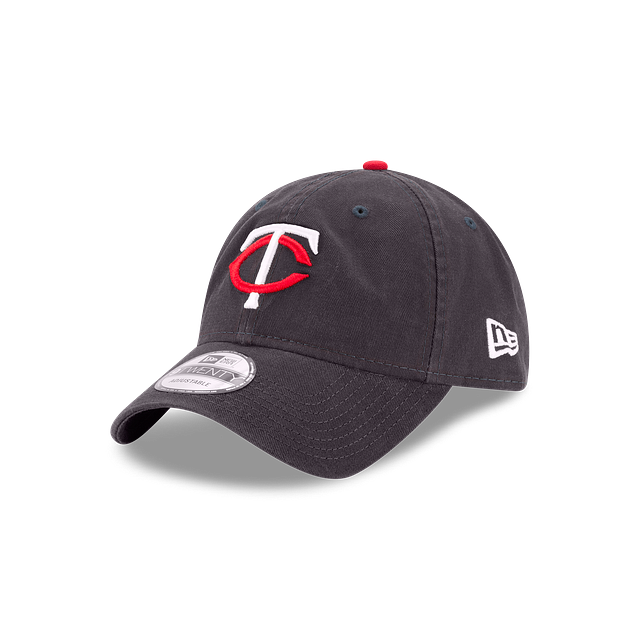 MINNESOTA TWINS NEW ERA 9TWENTY CORE CLASSIC NAVY ADJUSTABLE HAT