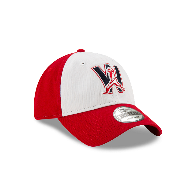 WASHINGTON NATIONALS NEW ERA CORE CLASSIC 2TONE WHITE/RED ADJUSTABLE HAT