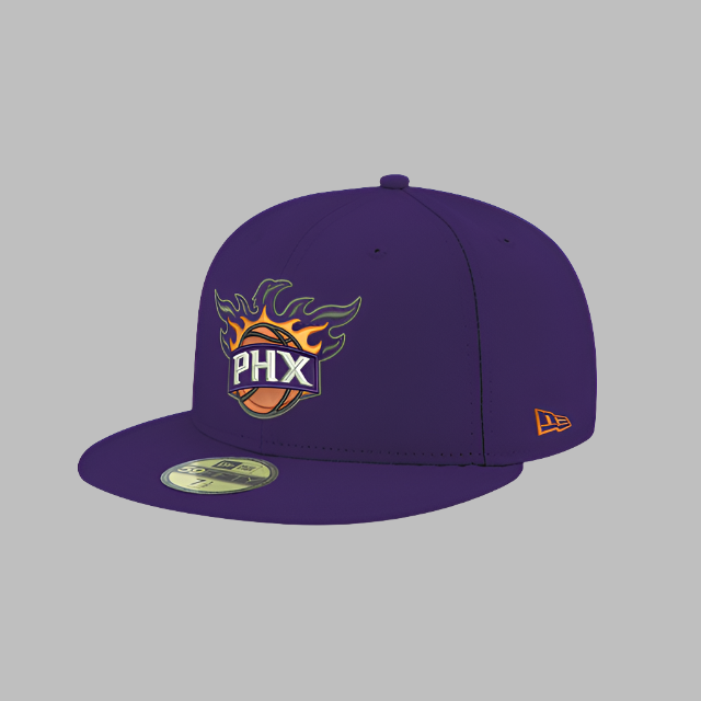 PHOENIX SUNS 59FIFTY NEW ERA PURPLE FITTED HAT