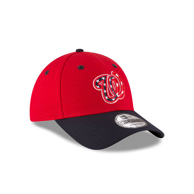 WASHINGTON NATIONALS NEW ERA 9FORTY 2TONE RED ADJUSTABLE VELCRO HAT