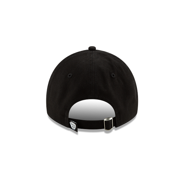 MILWAUKEE BREWERS NEW ERA 9TWENTY CORE CLASSIC BLACK & WHITE ADJUSTABLE HAT