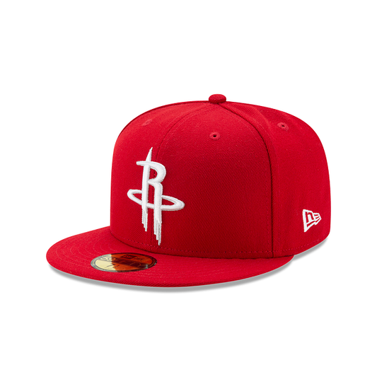HOUSTON ROCKETS 59FIFTY NEW ERA RED FITTED HAT
