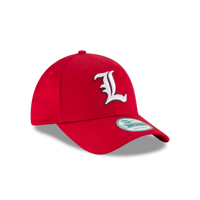 LOUISVILLE CARDINALS NEW ERA 9FORTY RED ADJUSTABLE VELCRO HAT