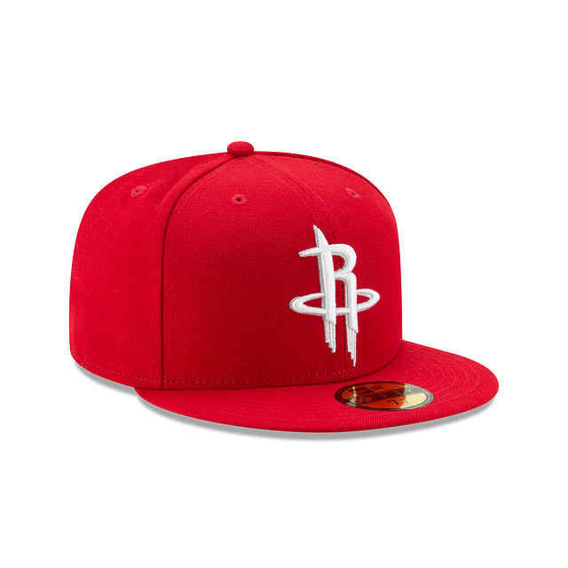 HOUSTON ROCKETS 59FIFTY NEW ERA RED FITTED HAT