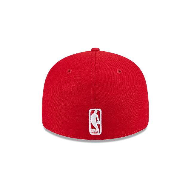 ATLANTA HAWKS 59FIFTY NEW ERA LOW PRO RED LOGO FITTED HAT