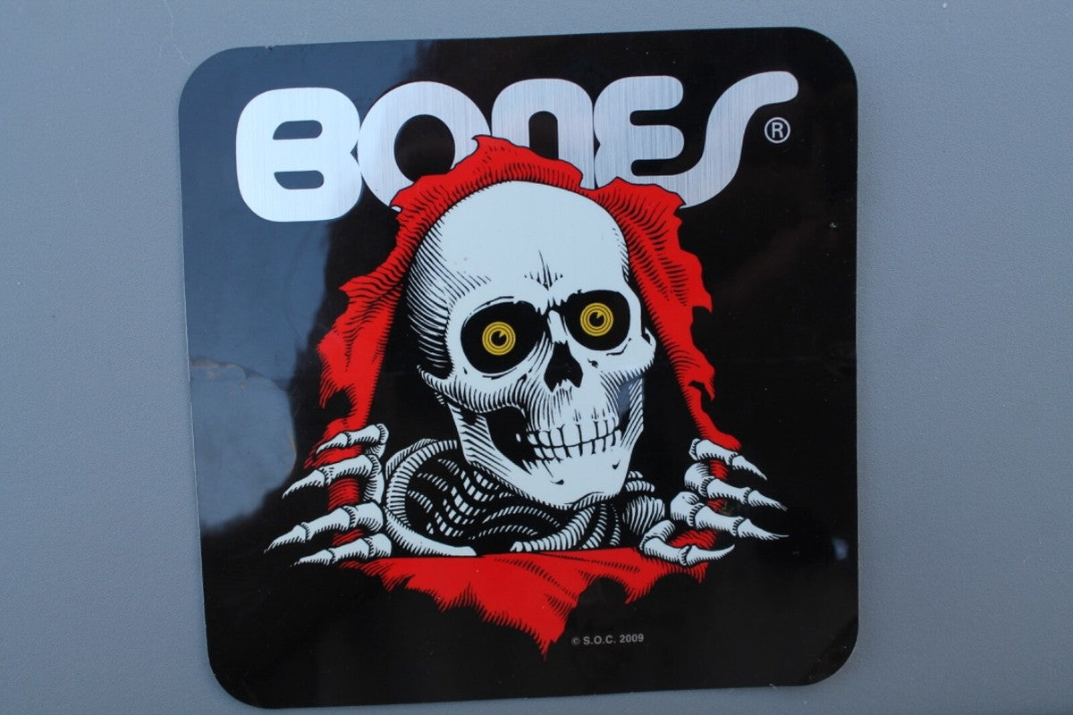BONES Sold Here style sticker