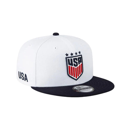 USA SOCCER NATIONAL TEAM 9FIFTY NEW ERA 2TONE WHITE/NAVY SNAPBACK HAT