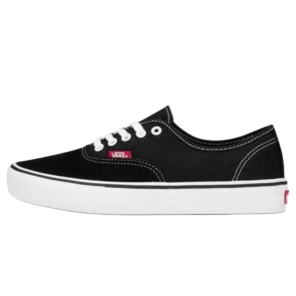 VANS AUTHENTIC PRO BLACK/ TRUE WHITE SHOE (7.5M)