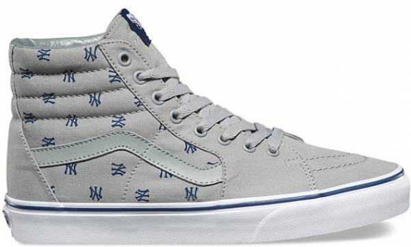 VANS SK8-HI MLB NEW YORK YANKEES GRAY SHOE