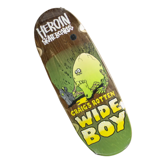HEROIN CRAIG QUESTIONS ROTTEN WIDE BOY DECK - 10.75"