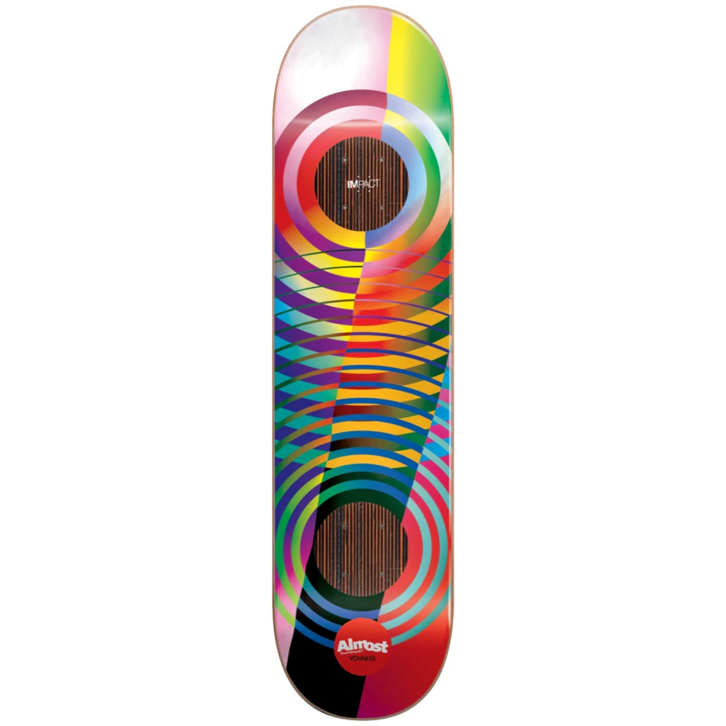 ALMOST YOUNESS GRADIENT CUTS IMPACT DECK - 8.375"