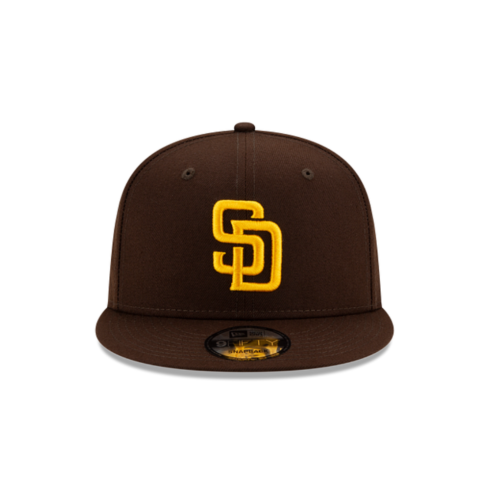 SAN DIEGO PADRES 9FIFTY NEW ERA BROWN SNAPBACK HAT