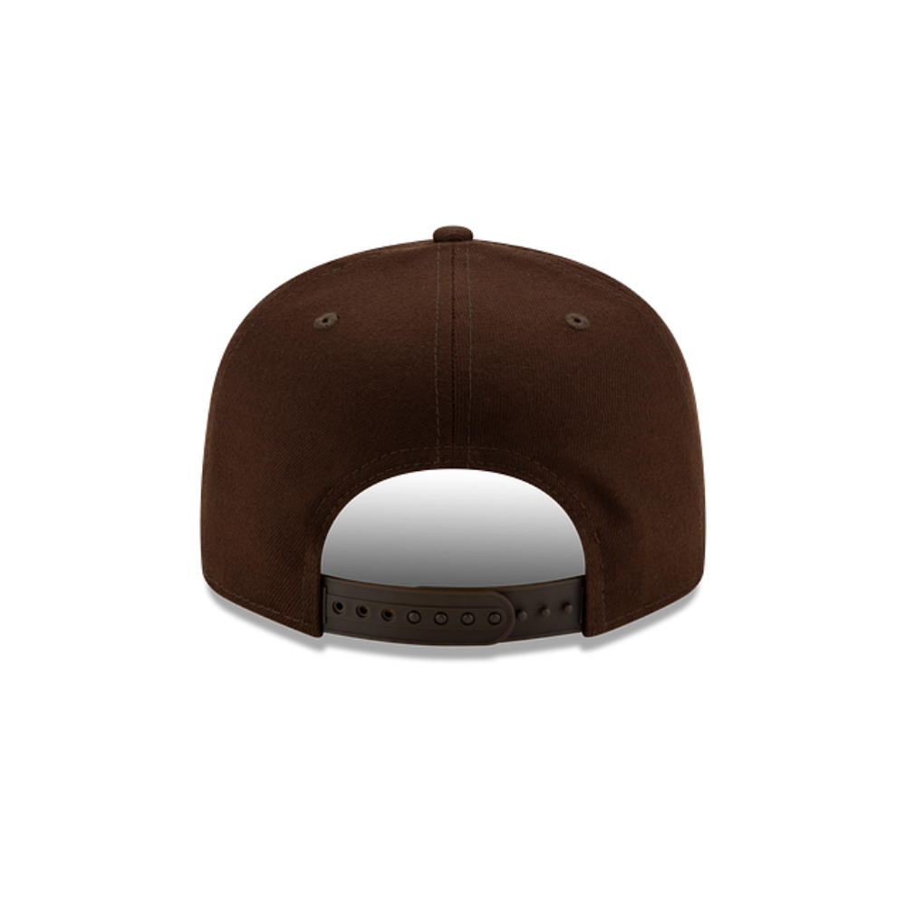SAN DIEGO PADRES 9FIFTY NEW ERA BROWN SNAPBACK HAT