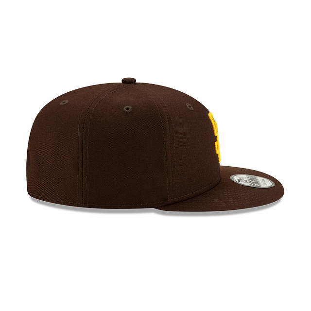 SAN DIEGO PADRES 9FIFTY NEW ERA BROWN SNAPBACK HAT