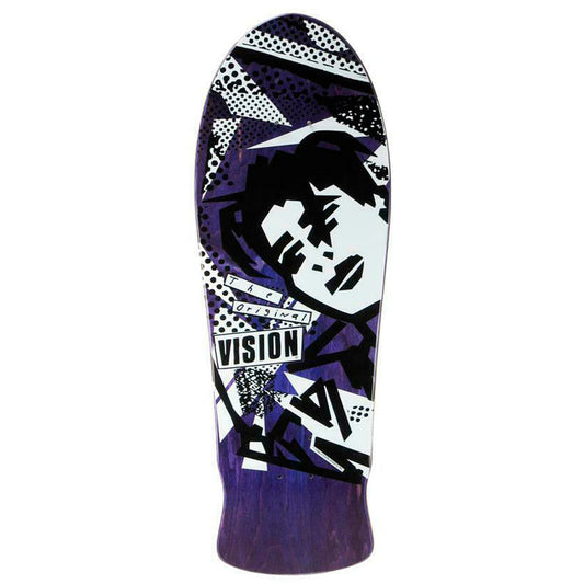 VISION MARK GONZALES FACES PURPLE STAIN DECK - 10.0"