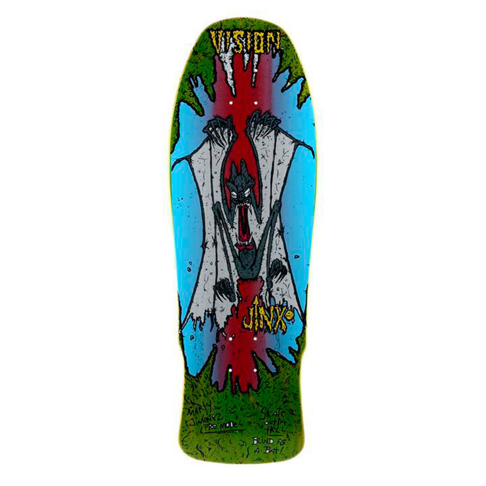 VISION ORIGINAL JINX LIME GREEN DECK - 9.75"