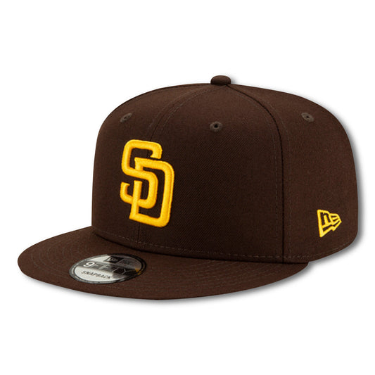 SAN DIEGO PADRES 9FIFTY NEW ERA BROWN SNAPBACK HAT