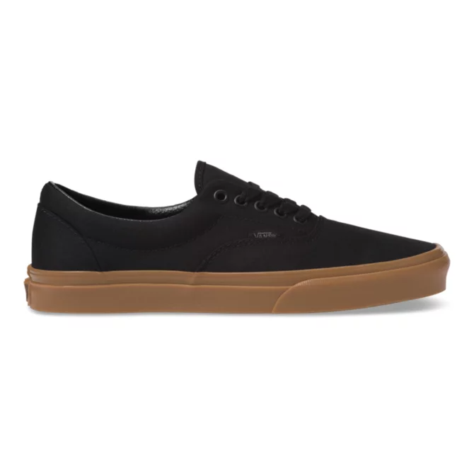 VANS ERA BLACK CLASSIC GUM SHOE