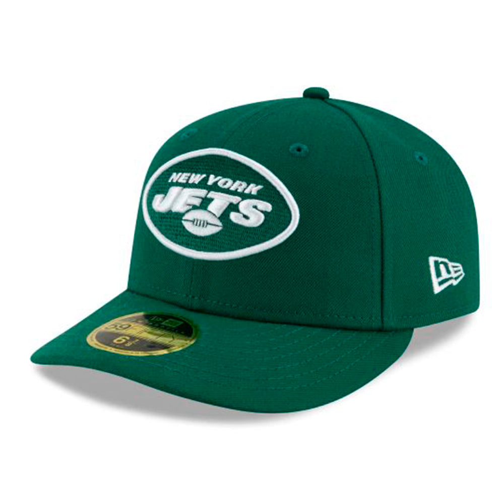 NEW YORK JETS 59FIFTY NEW ERA LOW PRO GREEN FITTED HAT