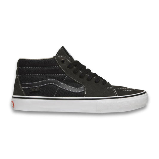 VANS SKATE GROSSO MID FOREST NIGHT GREEN AND BLACK SHOE