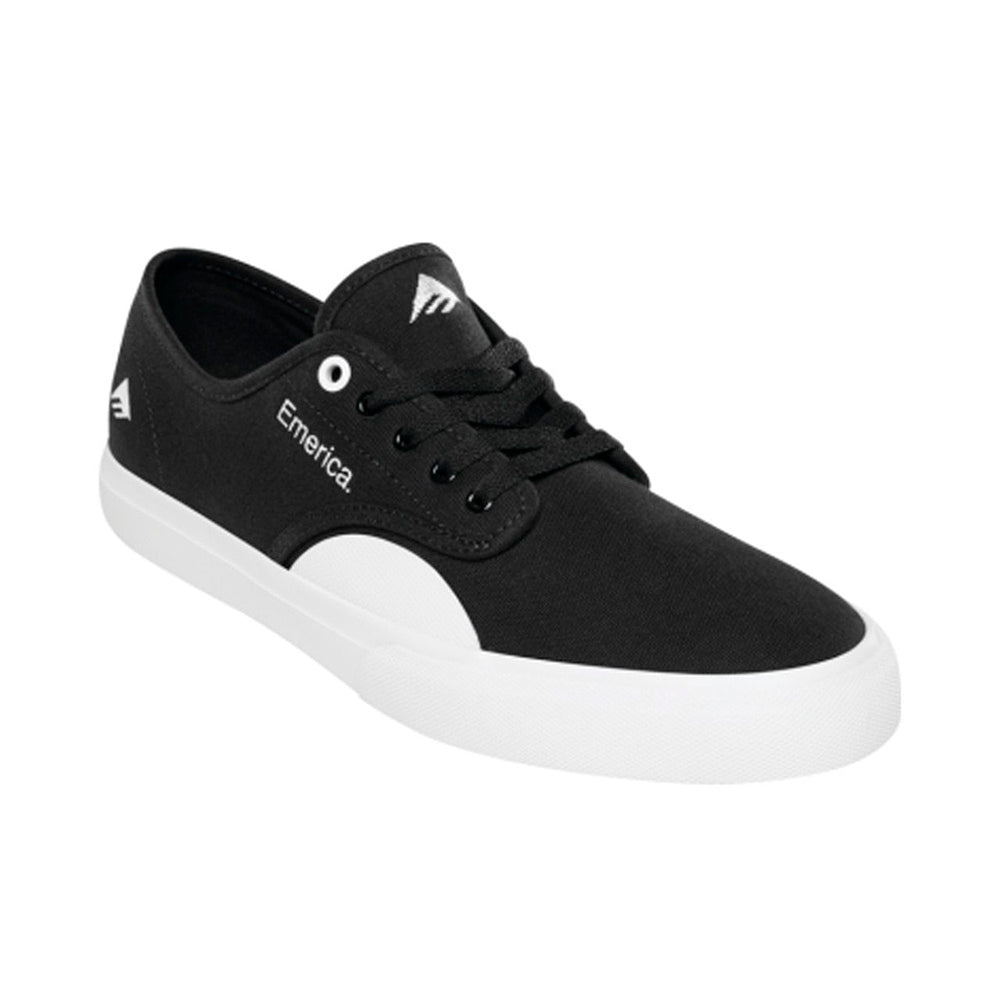 EMERICA WINO STANDARD BLACK WHITE GUM SHOE