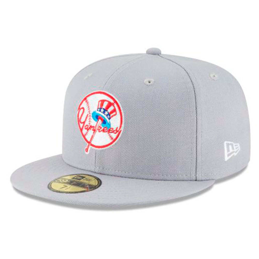 NEW YORK YANKEES NEW ERA 59FIFTY GREY 1946 RETRO FITTED HAT