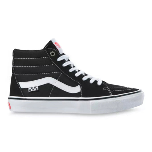 VANS SKATE SK8-HI BLACK AND WHITE SHOE