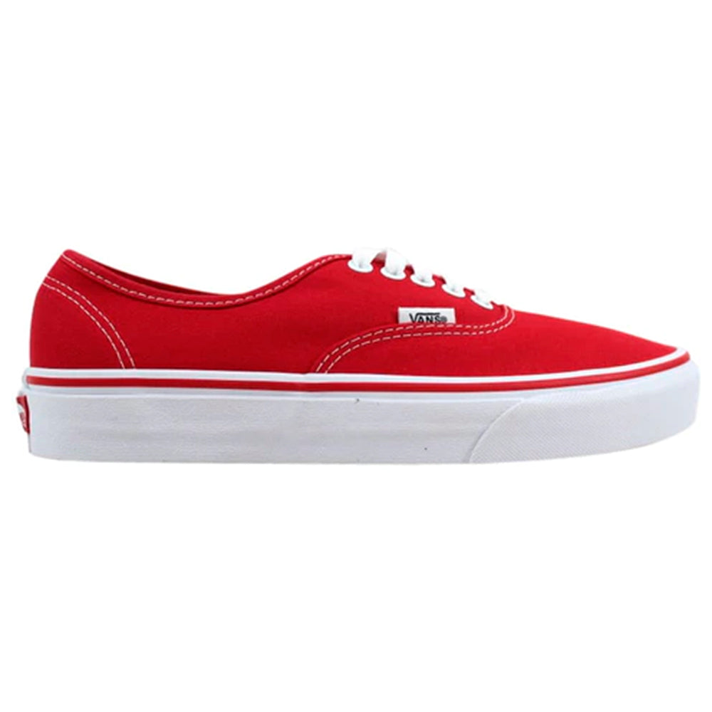 VANS AUTHENTIC RED SHOE