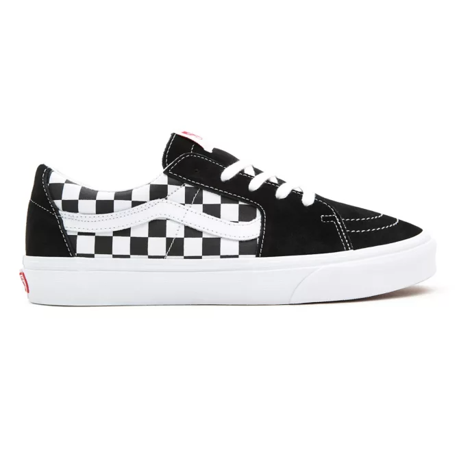 VANS SK8-LOW BLACK / CHECKERBOARD SHOE