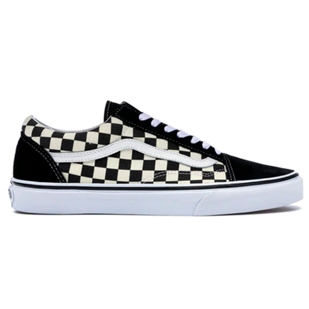 VANS OLD SKOOL PRIMARY CHECKERED BLACK AND WHITE SHOE