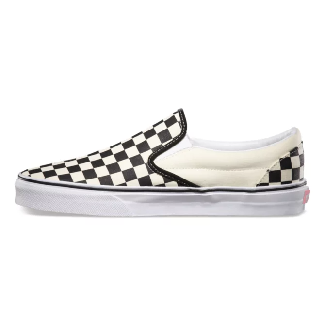 VANS CLASSIC SLIP-ON BLACK&WHITE CHECKERBOARD SHOE