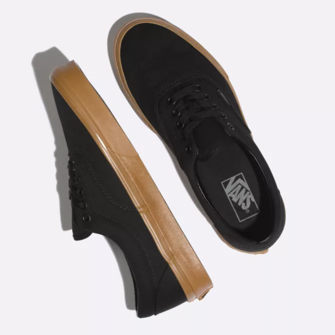 VANS ERA BLACK CLASSIC GUM SHOE