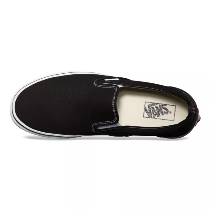 VANS CLASSIC SLIP-ON BLACK SHOE