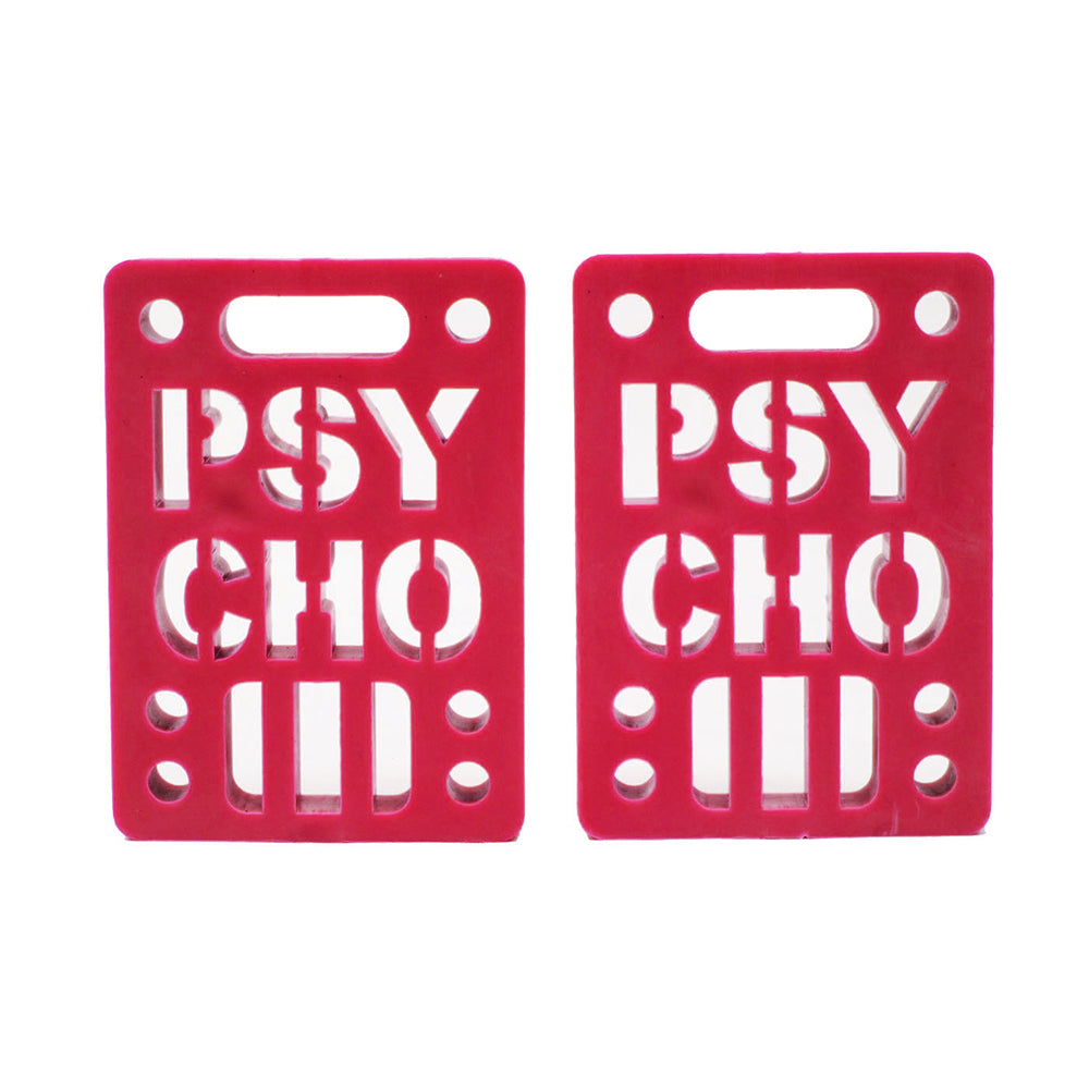 PSYCHO SKATE 1/4" RISER PADS - ( SET OF 2 )