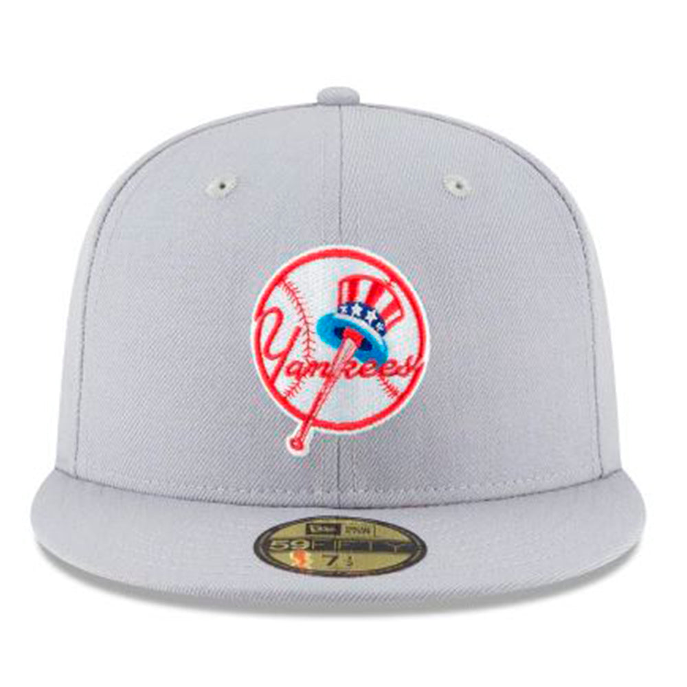 NEW YORK YANKEES NEW ERA 59FIFTY GREY 1946 RETRO FITTED HAT