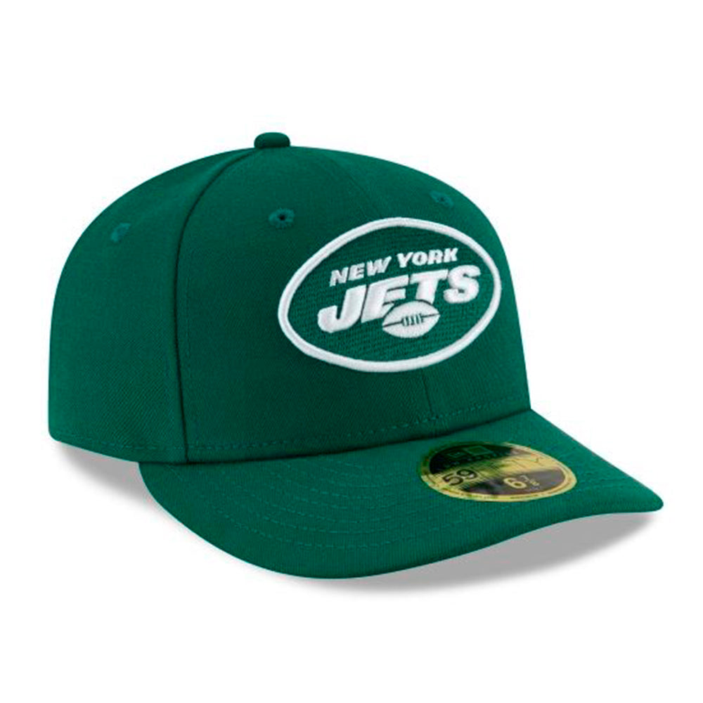 NEW YORK JETS 59FIFTY NEW ERA LOW PRO GREEN FITTED HAT