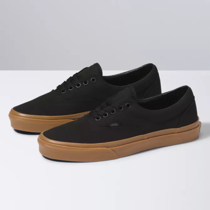 VANS ERA BLACK CLASSIC GUM SHOE