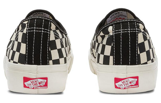 VANS SKATE AUTHENTIC CHECKERBOARD MARSHMALLOW SHOE