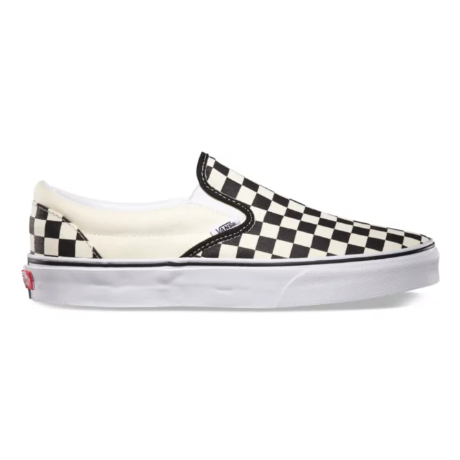 VANS CLASSIC SLIP-ON BLACK&WHITE CHECKERBOARD SHOE