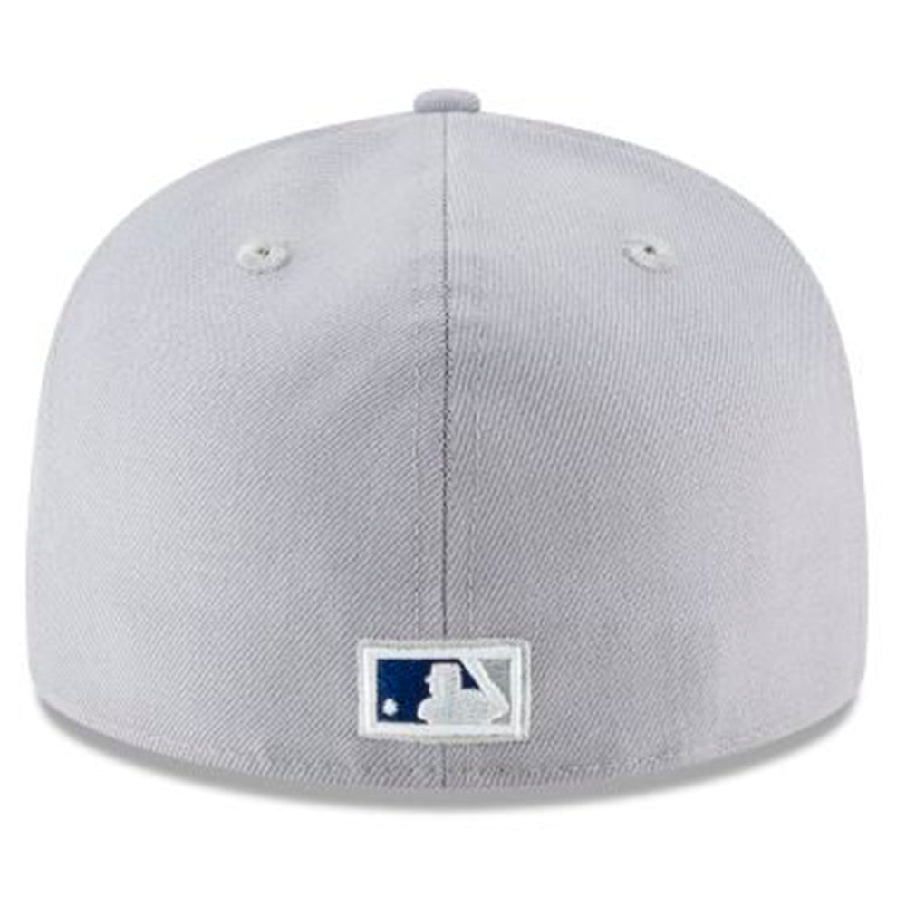 LOS ANGELES DODGERS 59FIFTY NEW ERA GREY COOPER TOWN 1958 FITTED HAT