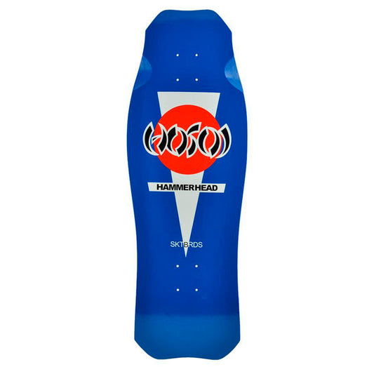 HOSOI O.G. HAMMERHEAD ROYAL BLUE DECK - (SIGNED BY HOSOI) 10.5" X 31"