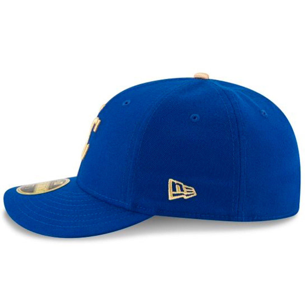 KANSAS CITY ROYALS 59FIFTY NEW ERA LOW PRO ROYAL BLUE FITTED HAT