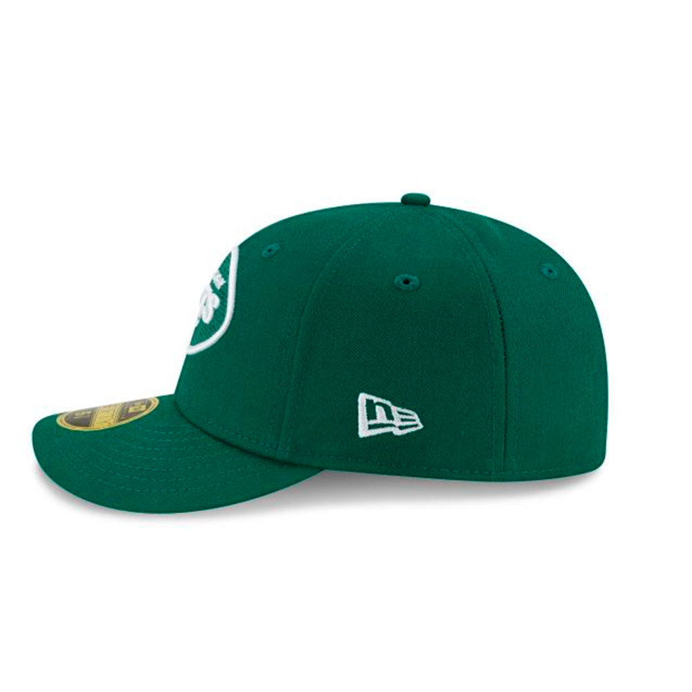 NEW YORK JETS 59FIFTY NEW ERA LOW PRO GREEN FITTED HAT