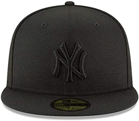 NEW YORK YANKEES 59FIFTY NEW ERA BLACKOUT FITTED HAT