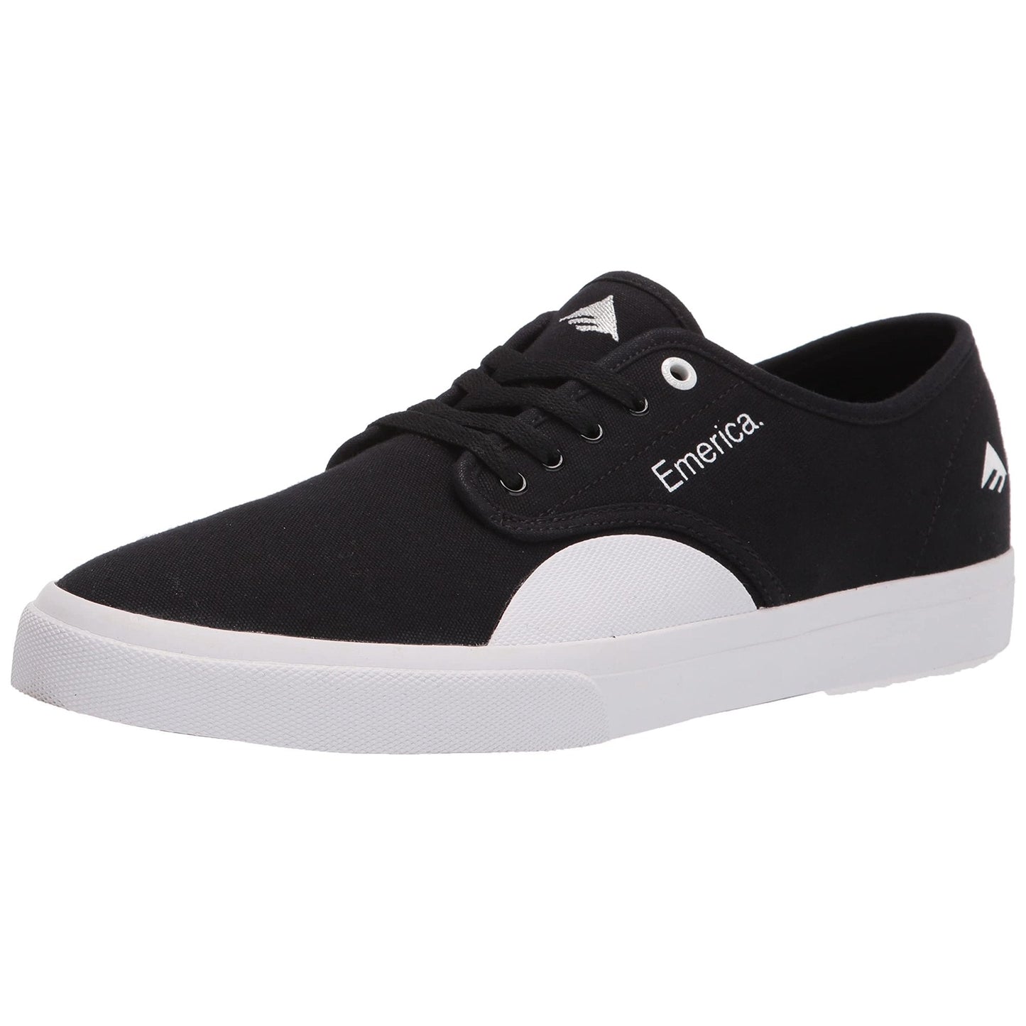 EMERICA WINO STANDARD BLACK WHITE GUM SHOE