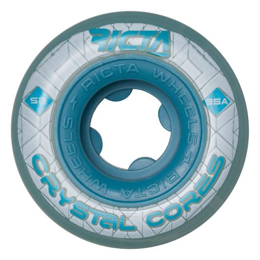 RICTA 52MM CRYSTAL CORES 95A WHEELS - BLUE
