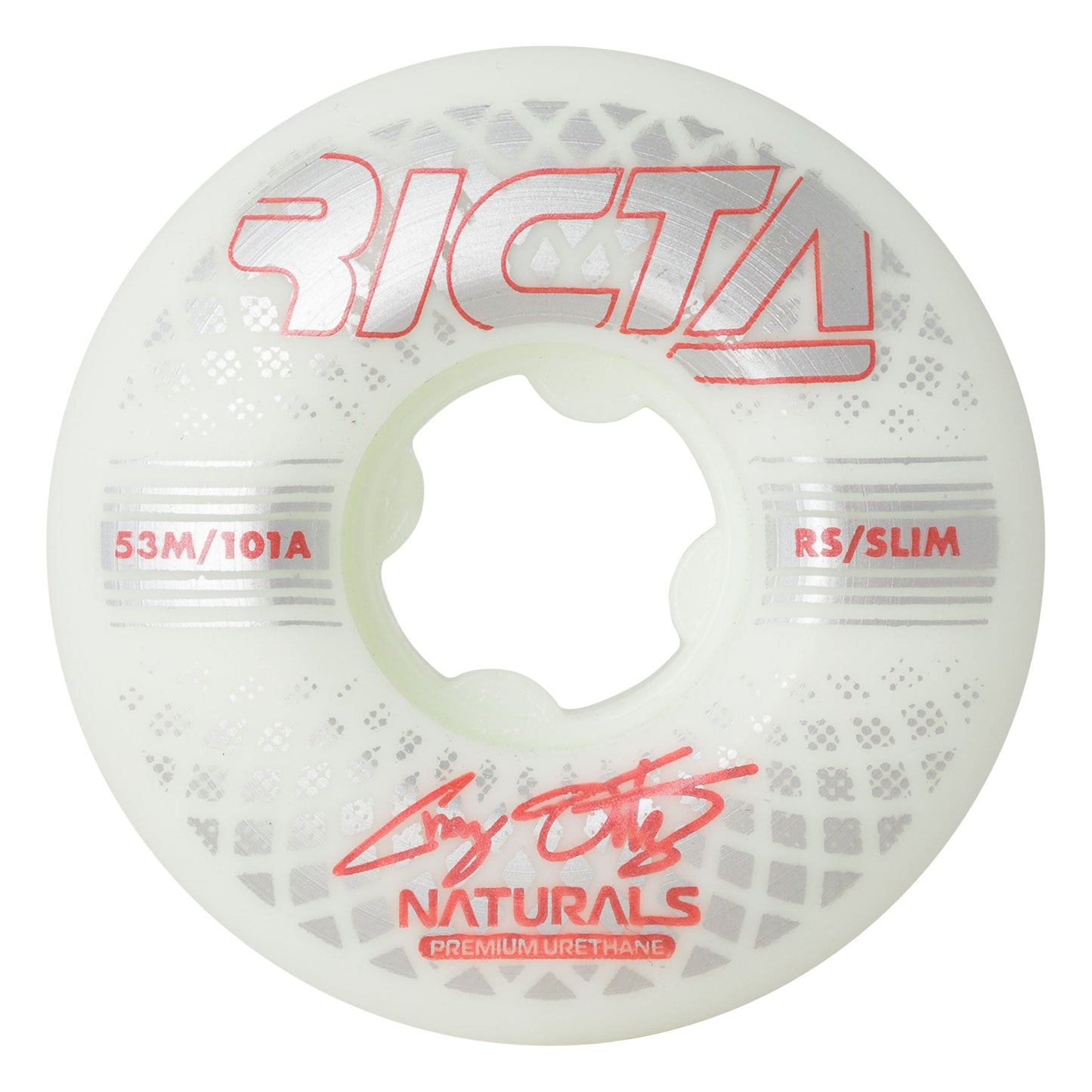 RICTA 53MM ORTIZ REFLECTIVE NATURALS SLIM 101A WHEELS